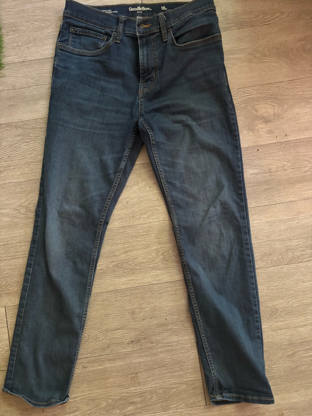 Goodfellow & Co Men's Slim Straight Indigo Blue Jeans